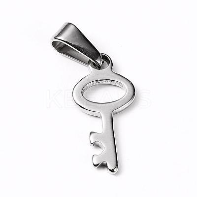 Non-Tarnish 304 Stainless Steel Pendants STAS-I127-055P-1