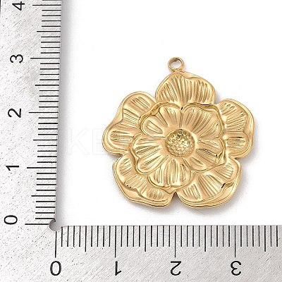 304 Stainless Steel Pendants STAS-C121-44E-G-1