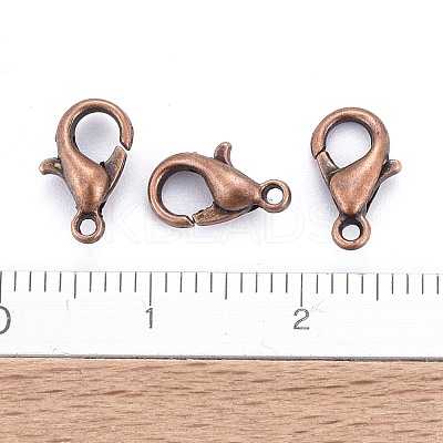 Zinc Alloy Lobster Claw Clasps E103-NFR-1