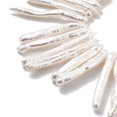 Natural Baroque Keshi Pearl Beads Strands PEAR-P064-02F-06C-1