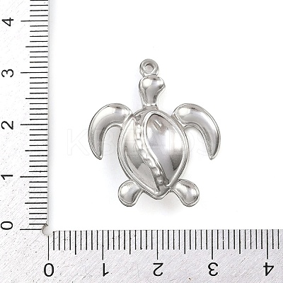 304 Stainless Steel Pendants STAS-C140-03B-P-1