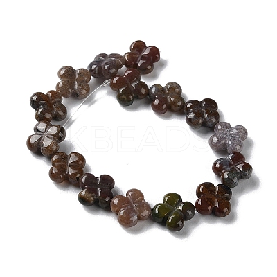 Natural Indian Agate Beads Strands G-M418-D09-01-1