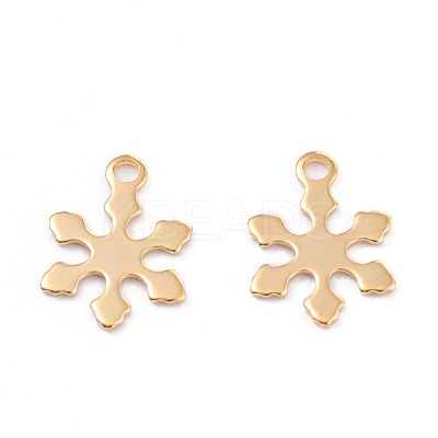 Christmas 201 Stainless Steel Charms STAS-C017-26G-1