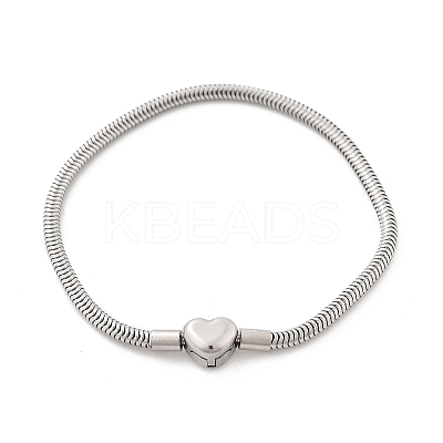 304 Stainless Steel Bracelets BJEW-M079-01P-01-1
