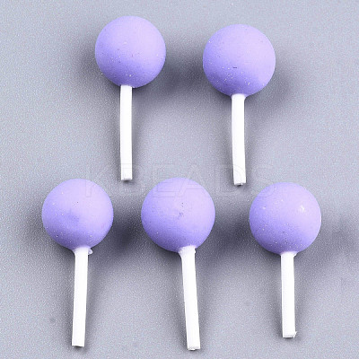 Handmade Polymer Clay 3D Lollipop Embellishments CLAY-T016-82C-1