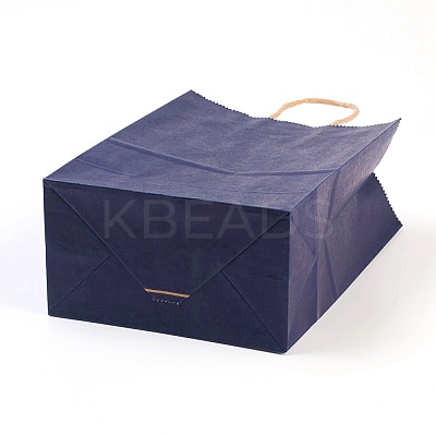 Pure Color Kraft Paper Bags AJEW-G019-09C-1