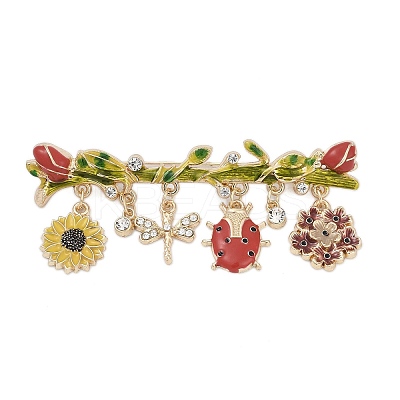Branch Enamel Pins LS-PALLOY-D361-18G-1