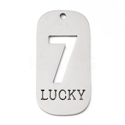 304 Stainless Steel Pendants STAS-D200-02H-P-1