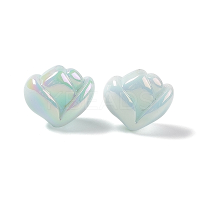 Opaque Acrylic Beads OACR-E004-16-1