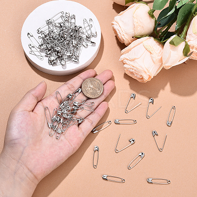 100Pcs Iron Safety Pins NEED-YW0001-07-1