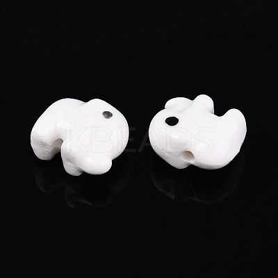 Handmade Porcelain Ceramic Beads PORC-T133-27H-1