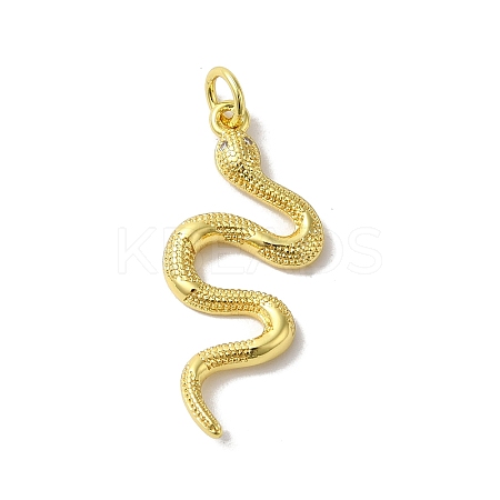 Brass Micro Pave Cubic Zirconia Pendants KK-H487-15G-1