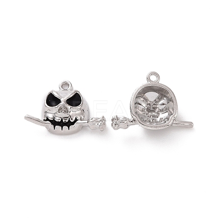 Rack Plating Alloy Enamel Pendants LS-FIND-I037-12P-1