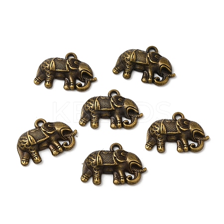 Tibetan Style Alloy Pendants TIBE-Q050-148AB-FF-1