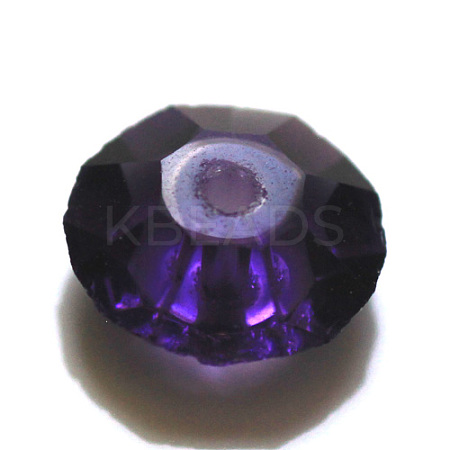 Imitation Austrian Crystal Beads SWAR-F061-3x6mm-27-1