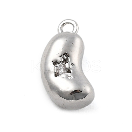 Brass Micro Pave Cubic Zirconia Pendants LS-KK-D283-23P-1