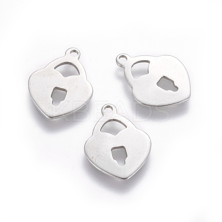Tarnish Resistant 201 Stainless Steel Pendants STAS-L232-023P-1