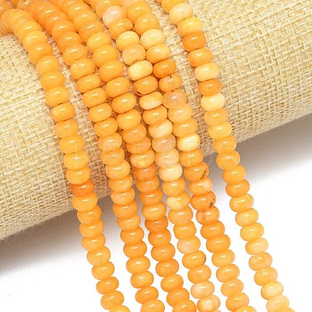 Natural Malaysia Jade Beads Strands G-B165-G01-4x6mm-07-1