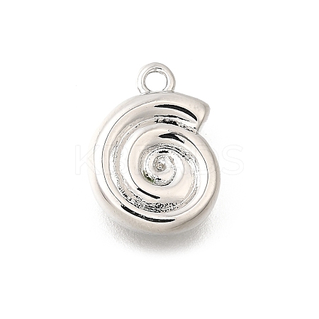 Ocean Theme Brass Charms KK-C096-13C-P-1