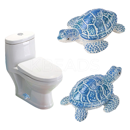 2Pcs Resin Turtle Display Decorations AJEW-WH0752-311-1