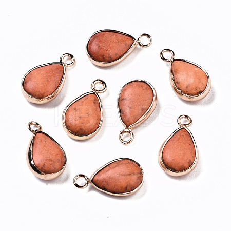 Synthetic Turquoise Pendants G-S359-279F-1