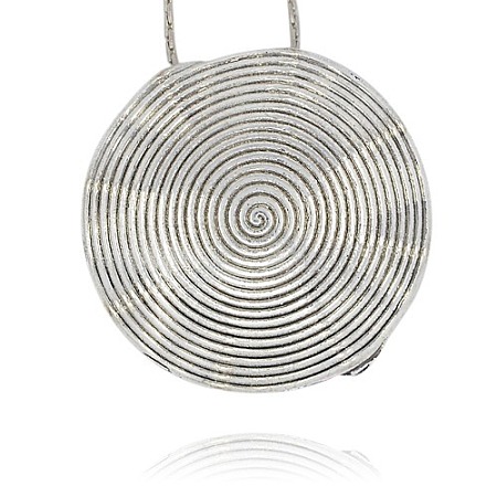 Tibetan Style Pendants TIBEP-L015-02AS-1
