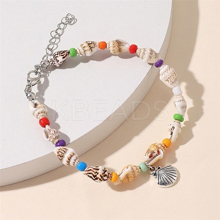 Bohemian Shell Beaded Bracelets JB7649-9-1