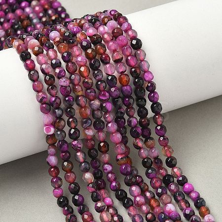 Natural Agate Beads Strands G-H302-A01-10-1