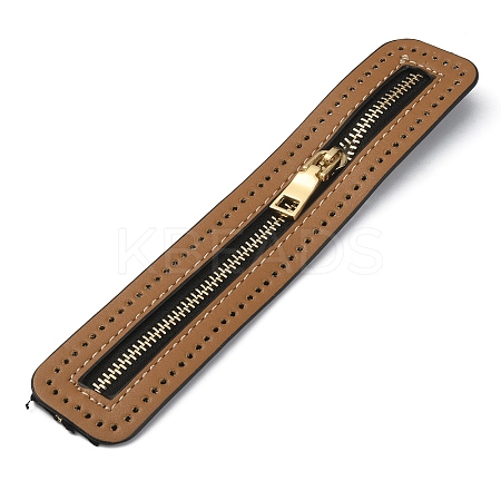 PU Leather Zipper Sewing Accessories FIND-WH0120-24E-1
