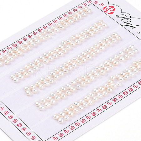 Grade 3A Natural Cultured Freshwater Pearl Beads PEAR-N018-3A-3035A-1