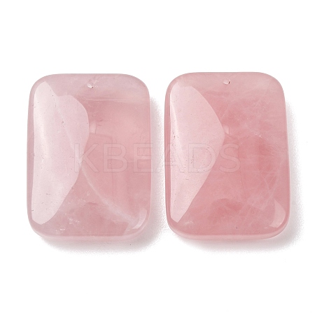 Natural Rose Quartz Pendants GG-CBA04F4-04D-1