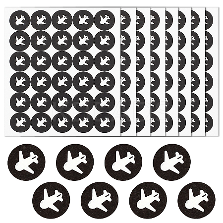 Customized Round Dot PVC Decorative Stickers DIY-WH0423-011-1