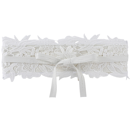 Imitation Leather Wide Chain Belt AJEW-WH20022-83B-1
