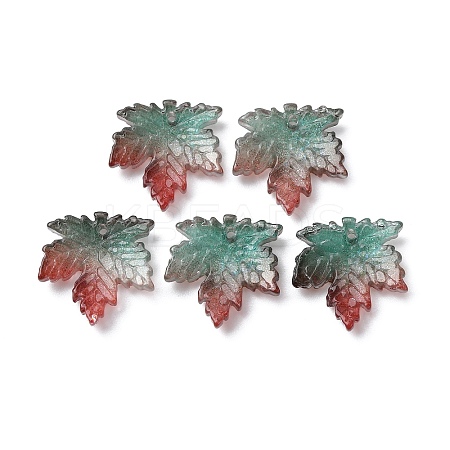 Two Tone Transparency Glass Pendants GLAA-T025-80B-1