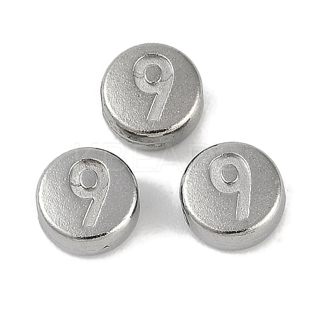 Anti-Tarnish 304 Stainless Steel Beads STAS-L082-018P-10-1