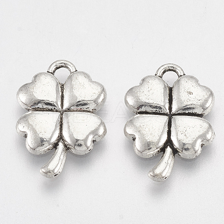 Tibetan Style Alloy Pendants TIBEP-T006-08AS-RS-1