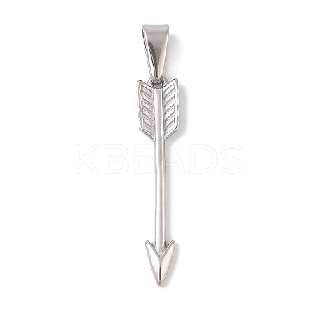 Non-Tarnish 304 Stainless Steel Pendants STAS-S141-02P-1