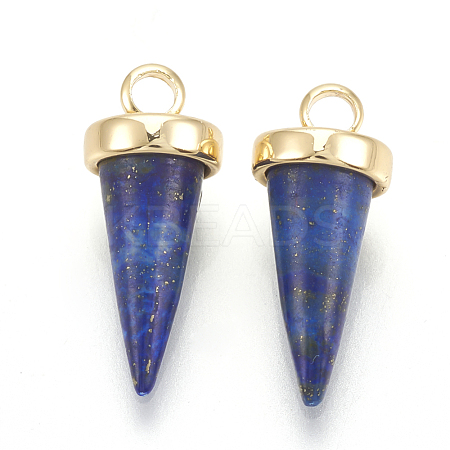 Synthetic Lapis Lazuli Charms X-KK-Q735-399E-1