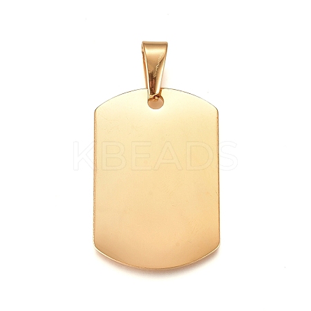 304 Stainless Steel Pendants STAS-I135-34G-1