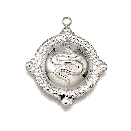 304 Stainless Steel Pendants LS-STAS-M116-06P-1