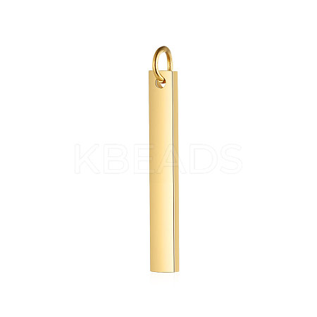 Ion Plating(IP) 304 Stainless Steel Pendants STAS-I311-14D-G-1