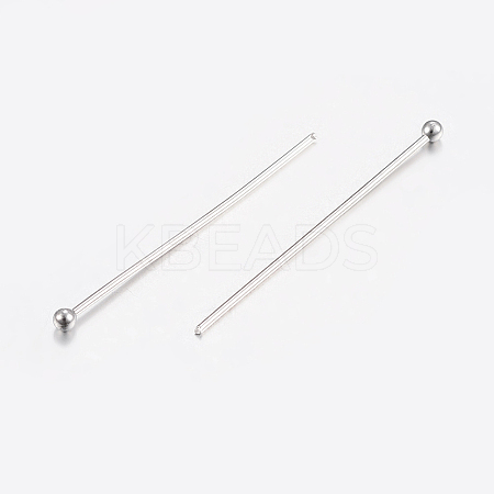 Tarnish Resistant 304 Stainless Steel Ball Head Pins LS-STAS-K172-30P-07-1