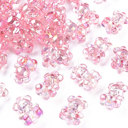 Transparent Acrylic Pendants MACR-S373-113-C07-1