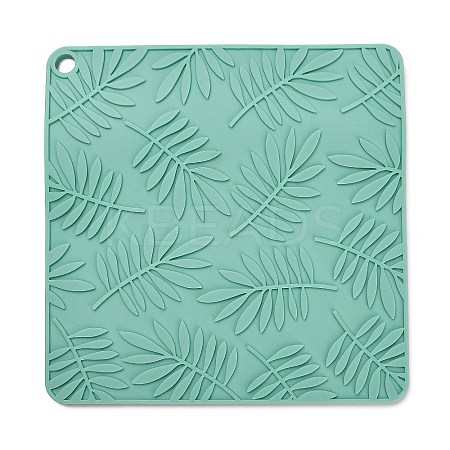 Silicone Heat Insulation Coasters AJEW-K055-02A-1