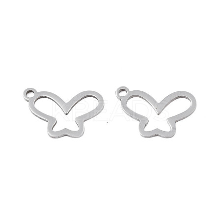 Non-Tarnish 201 Stainless Steel Charms STAS-N091-136P-1