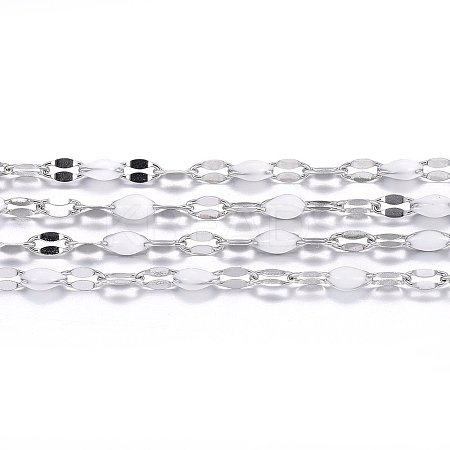304 Stainless Steel Link Chains CHS-F002-B04-1