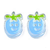 Transparent Acrylic Enamel Beads TACR-N012-004A-2