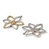 304 Stainless Steel Rhinestone Pendants STAS-T068-70GP-2