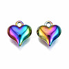 Rainbow Color Alloy Pendants PALLOY-N163-110-NR-2