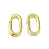 Brass Spring Gate Rings KK-B089-03B-G-1